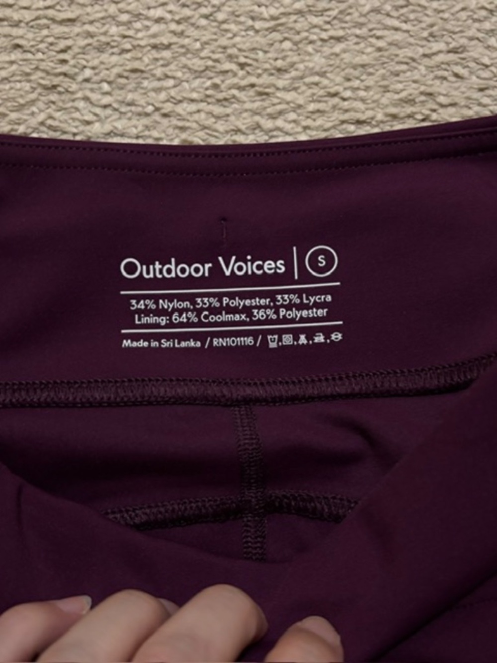 Outdoor Voices Frost Knit Leggings - Picture 6 of 8